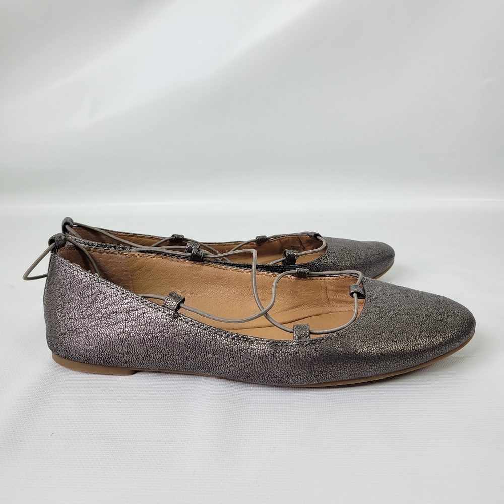 Lucky Brand Leather Ballet Flats Sz 9